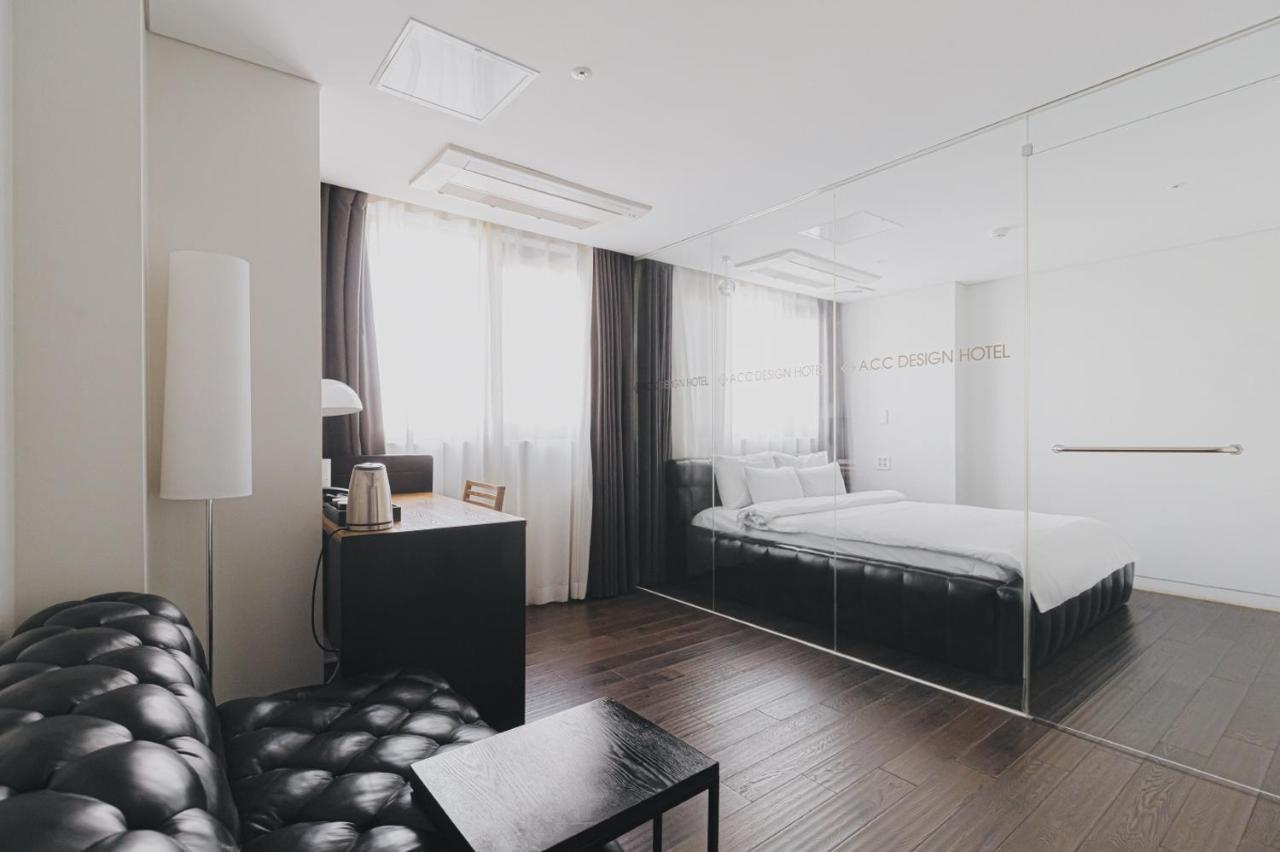 Gwangju Metropolitan City Acc Design Hotel מראה חיצוני תמונה