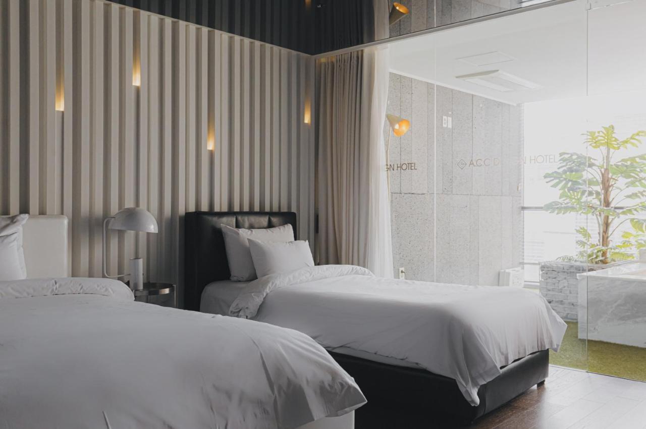 Gwangju Metropolitan City Acc Design Hotel מראה חיצוני תמונה